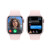 苹果（Apple）watch苹果手表s9 电话智能运动手表 男女通用iWatchS9情侣款 【S9】亮粉色 运动型表带 S/M 蜂窝款 41毫米 铝金属