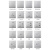 飞雕（FEIDIAO）插座面板 86型暗装 格韵系列（月光银） 空白面板 