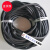 O型实心圆条橡胶条耐油耐磨填缝密封条 黑橡胶绳圆柱型橡胶密封件 直径3mm20米