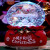 迪士尼圣诞节礼物水晶球八音盒飘雪花旋转发光老人树音乐盒儿童闺蜜礼品 大号圣诞36B 自动飘雪+灯+音乐