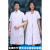白大褂实验室专用白大褂长袖男女通用医生医师护士服医学生工作服 短袖圣雪兰面料 XS