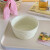 韩国ins风简约陶瓷碗家用餐具水果碗早餐麦片碗酸奶碗甜品碗 白色 小碗
