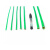  京繁 包塑钢丝绳 抗拉晾衣绳 绿色防锈涂漆钢丝绳 单位：卷 Φ5mm*100米 