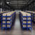 铭沃 仓储货架仓库超市多功能货架展示架钢制储物置物架 轻型200*40*200cm蓝色主架四层/套