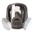 防护盾 自吸过滤式防毒面具MJ-4007呼吸防护全面罩 面具+P-B-1过滤盒2个+滤棉2片*套
