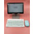 适用步步高a776C mt6学习机sro平板蓝牙键盘鼠标 简洁白键盘+鼠标一套