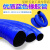 OLOEY 塑料波纹管 PVC蓝色通风管橡胶软管pvc木工吸尘管 软管复合伸缩 内直径30mm/每米