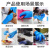 一次性手套丁腈PVC复合乳胶手套加厚耐磨厨房防水防污 高品质耐用100只（盒装） XL号特大号