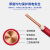 民兴电缆 35平方铜芯电线电缆BVV国标铜芯双层护套硬线火线 ZC-BVV-35平方-1m  红色