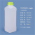 铸固 加厚塑料方瓶 样品瓶化工试剂瓶 存储分装包装瓶  1000ML半透明（含绿盖铝箔垫） 