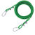 犀跃 包塑钢丝绳 室外防滑防锈钢丝绳 4mm包塑（15米全套） 