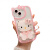 立体KT猫补妆镜手机壳适用于苹果 XR手机壳保护套防摔透明感 立体kt猫补妆镜白边 苹果14 PRO