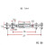 国标船用花篮螺丝拉紧器OU螺旋扣美式开体花兰螺栓UU收紧器钢丝绳 美式花篮1/4*4  (0.23吨)M6