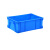 卧虎藏龙 塑料周转箱加厚物流箱工业收纳整理箱中转胶筐长方形物料盒450*335*125