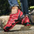 格宝特本命年龙年鞋子新年红色运动鞋男士防滑耐磨登山徒步鞋户外旅游鞋 黑色9-1 39