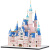 公主城堡拼装积木兼容乐高难度巨大型女生拼图儿童玩具生日礼物 特大迪士尼礼盒灯2公仔
