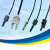 工厂供AVAGO高塑料光纤连接器ABB高低压变频器逆变器光纤接头 HFBR4501（灰色）个