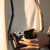 日本AA工匠与艺人ACAM-284徕卡Q M10索尼微单真皮相机背带单肩带 ACAM 284 黑色