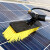 向阳天太阳能发电板清洗工具通水刷光伏板清洁专用喷水刷设备 4.8米 连接水龙头
