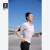 迪卡侬运动速干衣女夏季跑步健身宽松透气舒适短袖瑜伽T恤344381 青丝绿 2XS