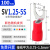 CHXNRE 冷压接线端子压线铜鼻子 SV1.25-5（100只）
