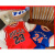 迪弟.尼儿童球服套装2024夏款男中小童帅气运动两件套篮球数字运动短袖裤 两件套篮球数字短套C0091红色 140cm