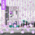 水晶帘隔断客厅紫色 水晶珠帘门帘隔断客厅玄关过道装饰 水晶紫色 10条0.5米雨淋型