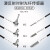 中文双数显光纤放大器M3光纤传感器探头感应器对射漫反射光电开关 中文放大器 DN10NPN型