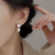 佳娉999足银巴洛克珍珠耳钉1对养耳洞耳环小众设计感送女友生日礼物 珍珠耳钉+证书+品牌礼盒