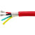 特软硅胶电缆2/3/4芯耐高温护套电源线0.3/0.5/1/1.5/2.5/4/6平方 2X0.5平方 1米 红