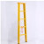 电工专用玻璃钢绝缘梯关节梯合梯人字梯电力检修专用绝缘梯子直销 2.5米人字梯带平台