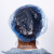 卫洋WYS-2438 一次性塑料头套 蓝色100只装 防尘防污清洁条形PE头套