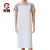 厚创 防水防油工业级耐酸碱围裙 食用品加工 反穿衣加厚65丝围裙 白色