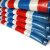 清波（QB）加厚塑料布 扁丝彩条布 防水防雨防尘防风布（宽约2米*10米）
