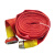 谋福 128消防水带红色高压2.5寸耐磨型【聚氨酯消防水带20-65-20（含卡式快速接扣）】