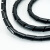海斯迪克 HKHE-048 缠绕管 电线线束保护带 PE保护套包线管绕线管 黑色25mm*2.2m*5根