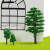 军澜 沙盘建筑模型材料 场景制作塑胶成品树 模型树微景观树工艺品 5厘米成品树【10棵】