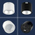 NVC 雷士照明 LED射灯客厅背景墙嵌入式明装防眩04平光黑 NLED9185M 12W-3000K 04明装筒灯	