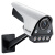 普联（TP-LINK）300万PoE筒型双光全彩网络摄像机支持插卡室内外防水摄像头自带支架TL-IPC536FP-W 6mm