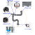厨房垃圾处理器装防倒灌臭回流返虫下水管单双槽洗菜盆套装配件 防倒灌防臭防虫双槽加强款套装