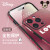 闲遇适用草莓熊适用于苹果14promax手机壳新款皮质卡通女感小众可爱全包防摔 印花草莓熊头 iPhone 14 Promax