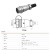 威浦WS20航空插头2芯3芯4/5针67针9芯12芯15芯电源对插工业连接器 WS20-2芯(TQ+ WS20-15芯(TQ+ZQ)