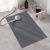 谋福（CNMF）浴室防水脚垫 卫生间镂空防滑垫 隔水垫（1.2*10米灰色）