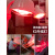 远红外线理疗灯美容院烤电烤灯家用取暖灯神灯理疗烤灯红外线灯泡 双头灯带滑轮定时调温可升降275W 100300W