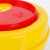 利器盒针头废物锐器盒黄色医院用垃圾桶一次性废物诊所废弃桶 圆形1L满5个