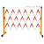 隐阳工匠玻璃钢伸缩管式围栏电力安施工围挡可移动护栏 高12*10米红白色加厚国标
