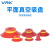 威尔克VRK F/VB系列工业平面真空吸盘单层机械手带肋吸盘 F25-2 红色硅胶 