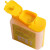 0.5L针座切割盒 锐器盒废物利器盒一次性方形 黄色 现货60只装