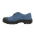 双安 新型耐油鞋蓝色 注塑包头棉布防滑耐磨工地工作劳保防护鞋 布面橡胶耐油鞋 36