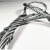 热镀锌无油插编钢丝绳索具压制钢索绳吊索101214161820mm 深棕色 热镀锌20毫米~6米